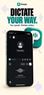 Parlate: AI Dictation Keyboard screenshot 3