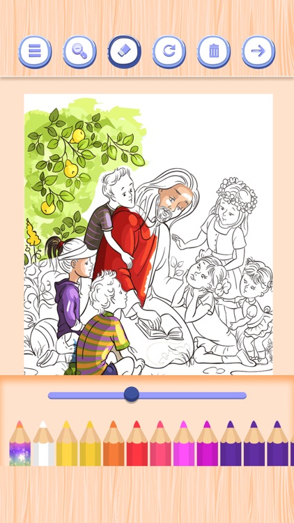 The Bible cute coloring book screenshot-3