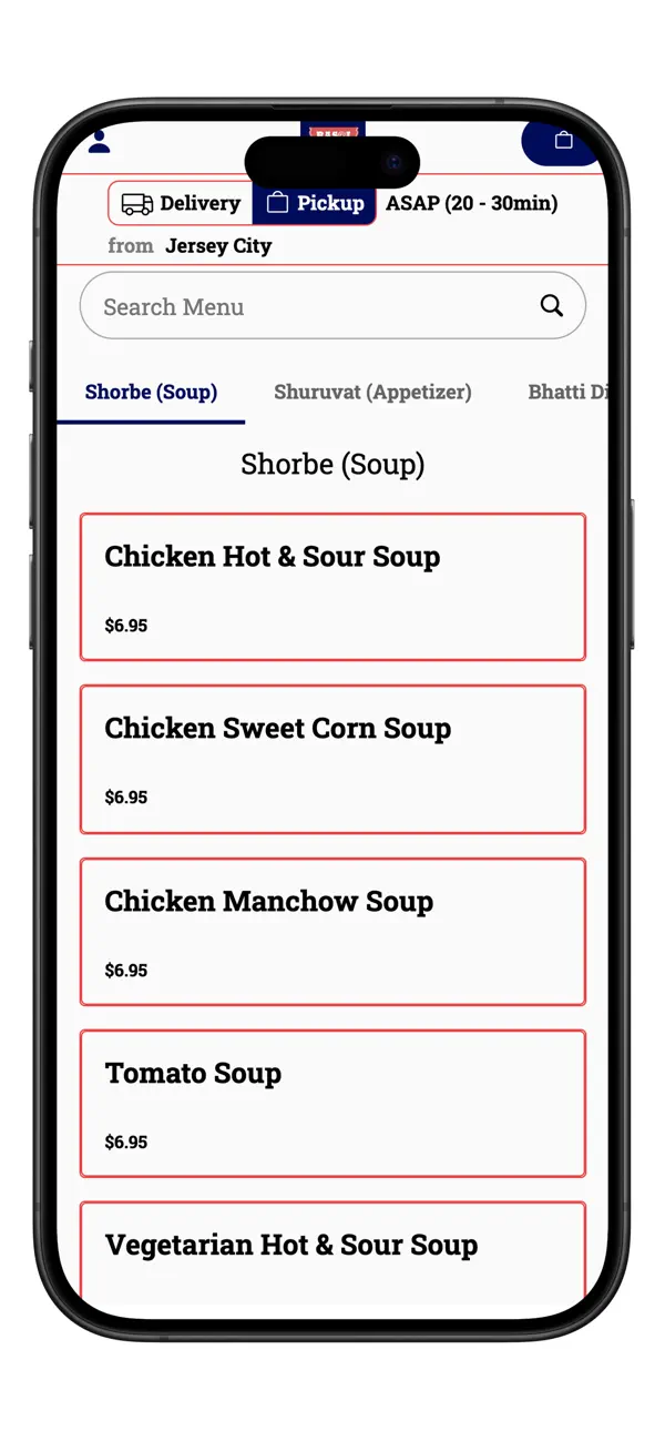 Screenshot #1 pour Rasoi Restaurant App