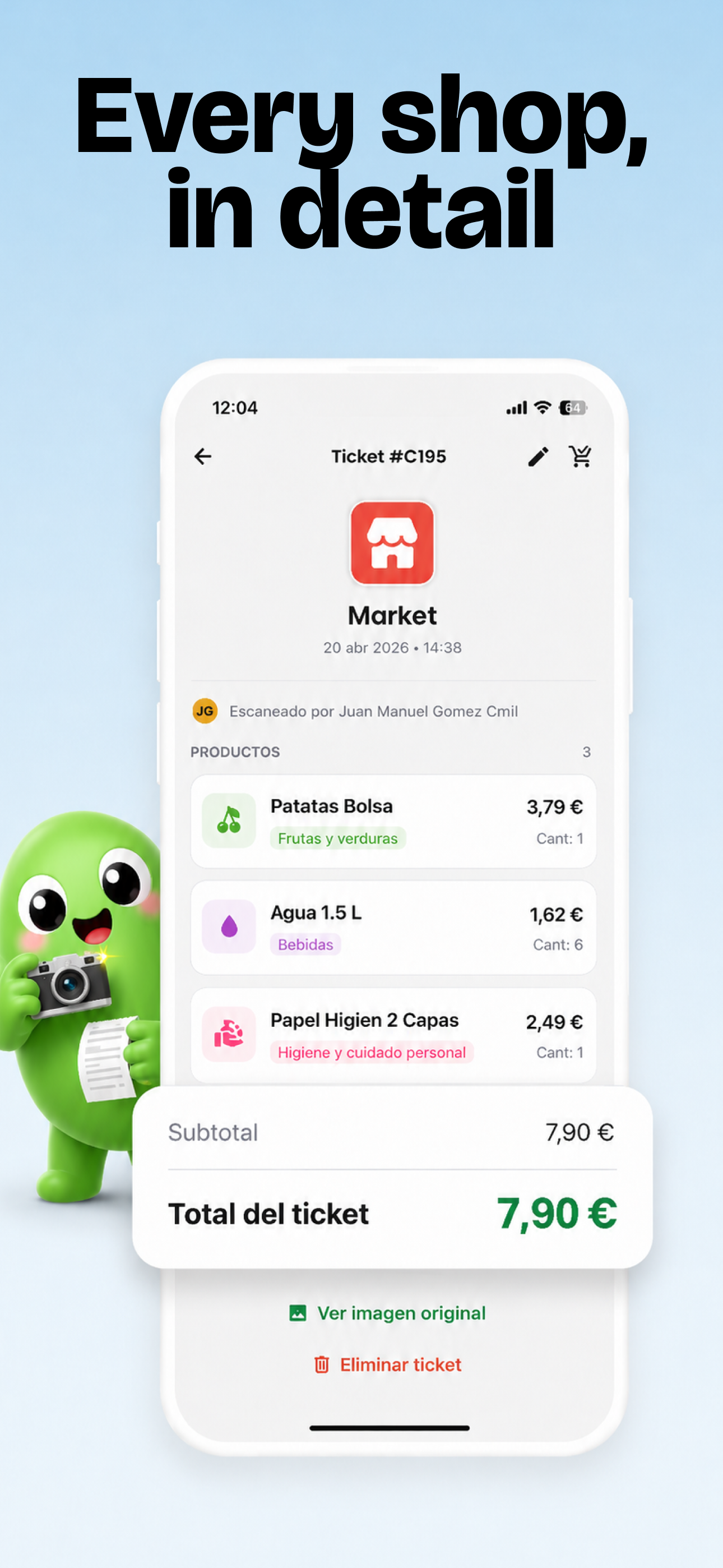 Marki: Grocery Receipt Scanner