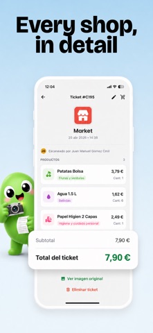 Marki: Grocery Receipt Scanner screenshot