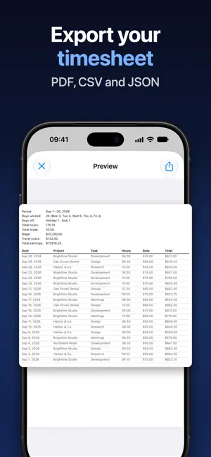 Work Counter: Hours Tracker screenshot 4