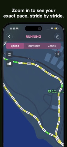 RunMapr: Run Map & HR Zones Screenshot 8 of 10