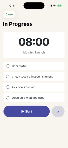 Small Wins: Daily Focus Screenshot 3 of 7