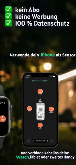 Screenshot von Camping Assistant: Ausrichten auf dem iPhone 2