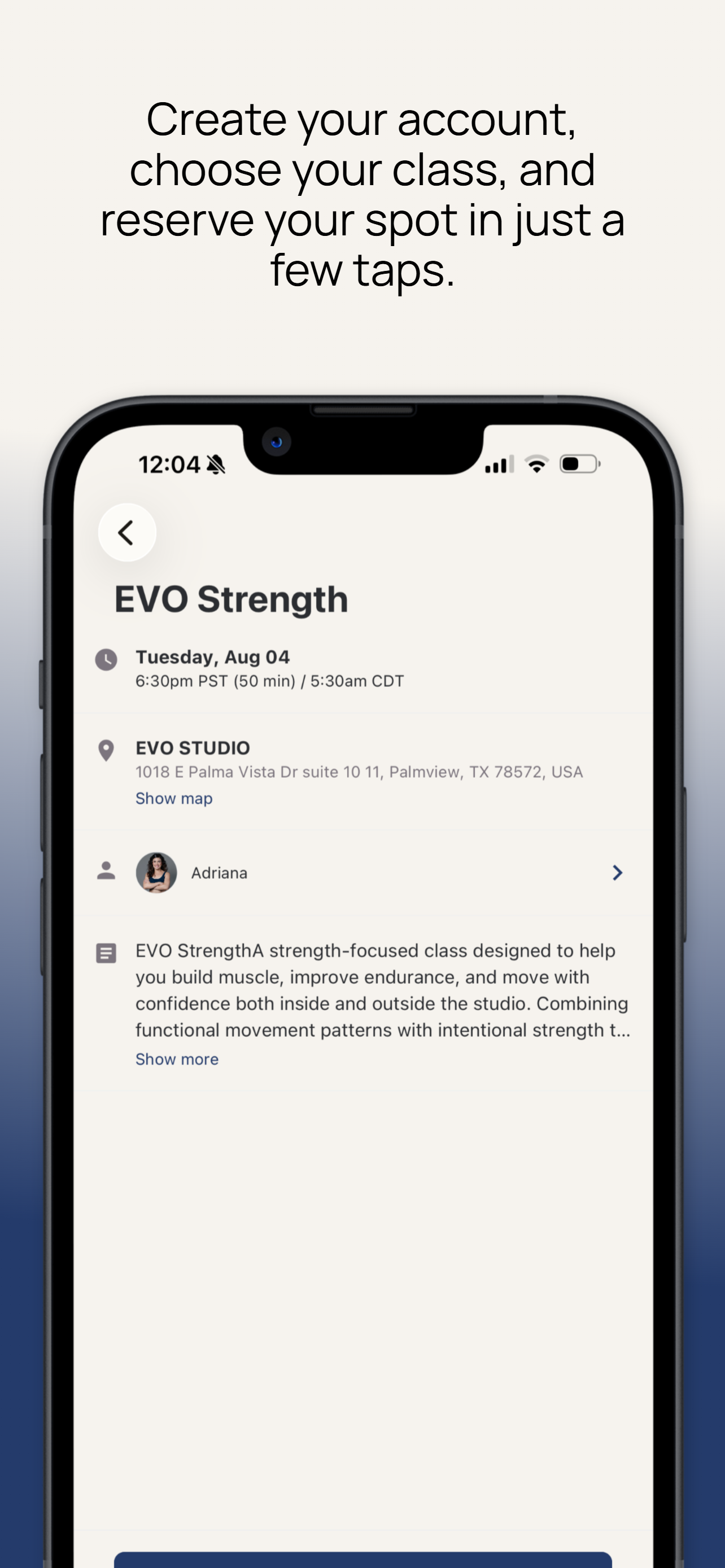 EVO STUDIO APP screenshot 4