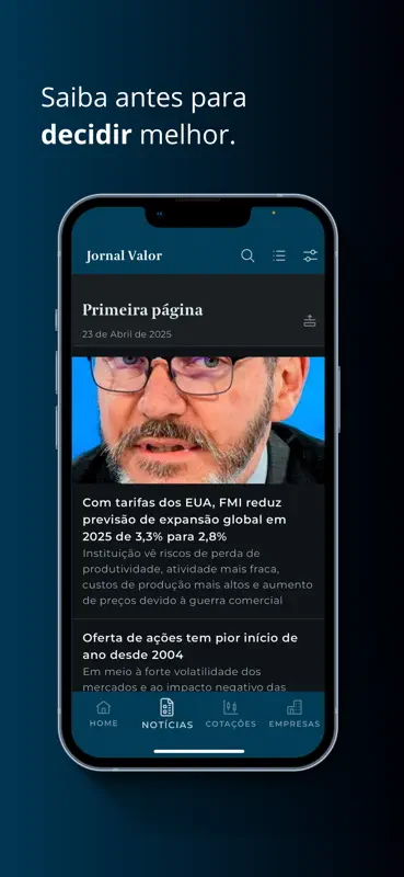 Valor PRO: Notícias & Ações screenshot 5 of 5