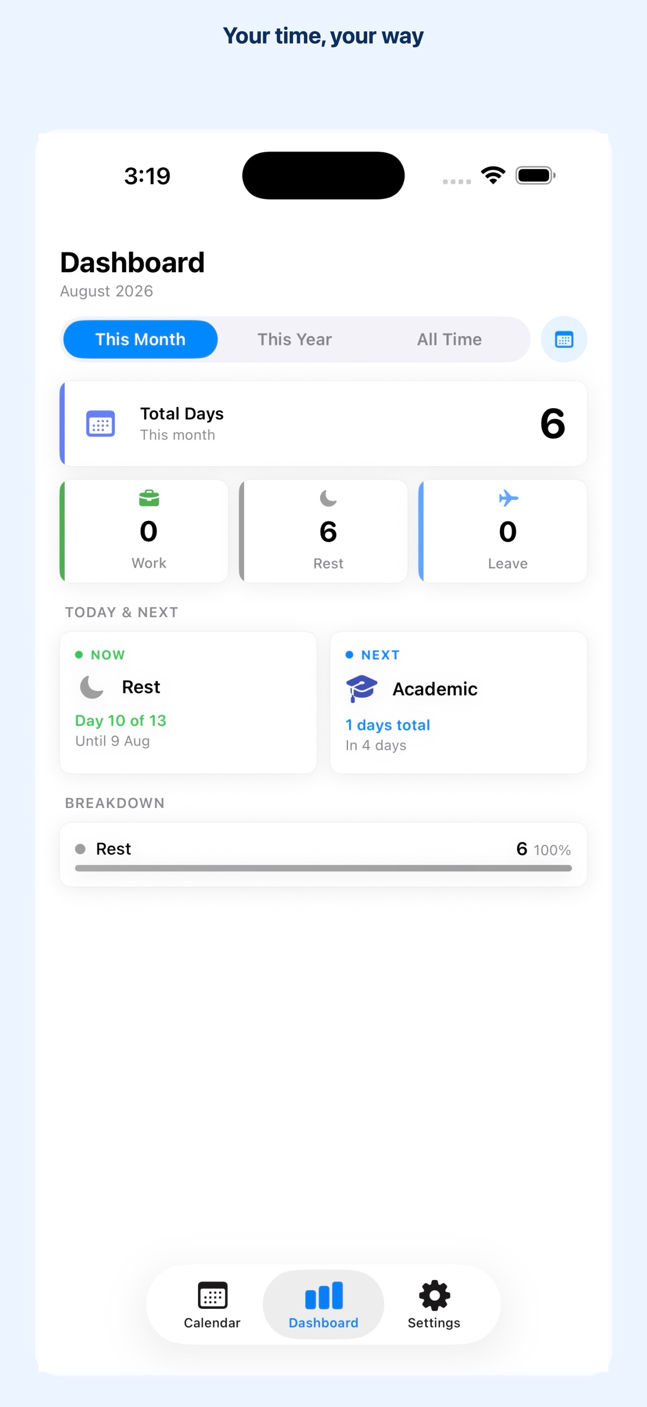 SShift — Shift Calendar screenshot 3