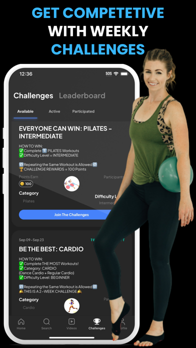 Fitsentive Screenshot
