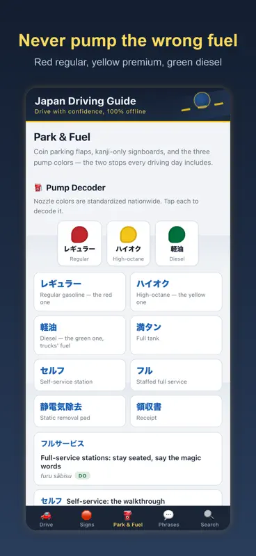 Japan Driving Guide screenshot 5 of 6