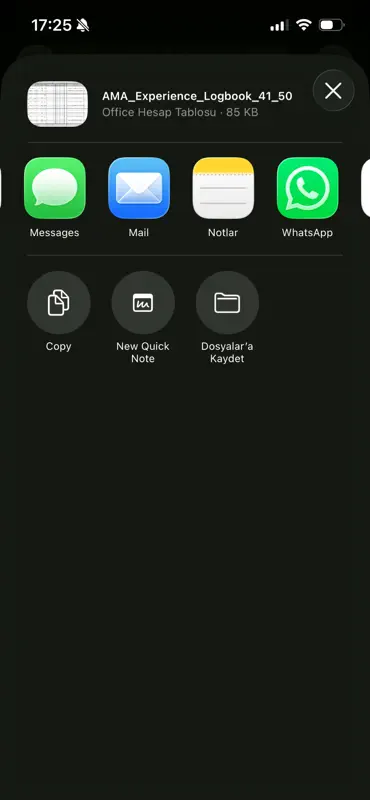 AMA Logbook screenshot 5 of 6