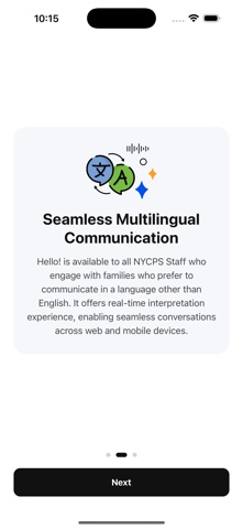 NYCPS - Hello! iPhone screenshot