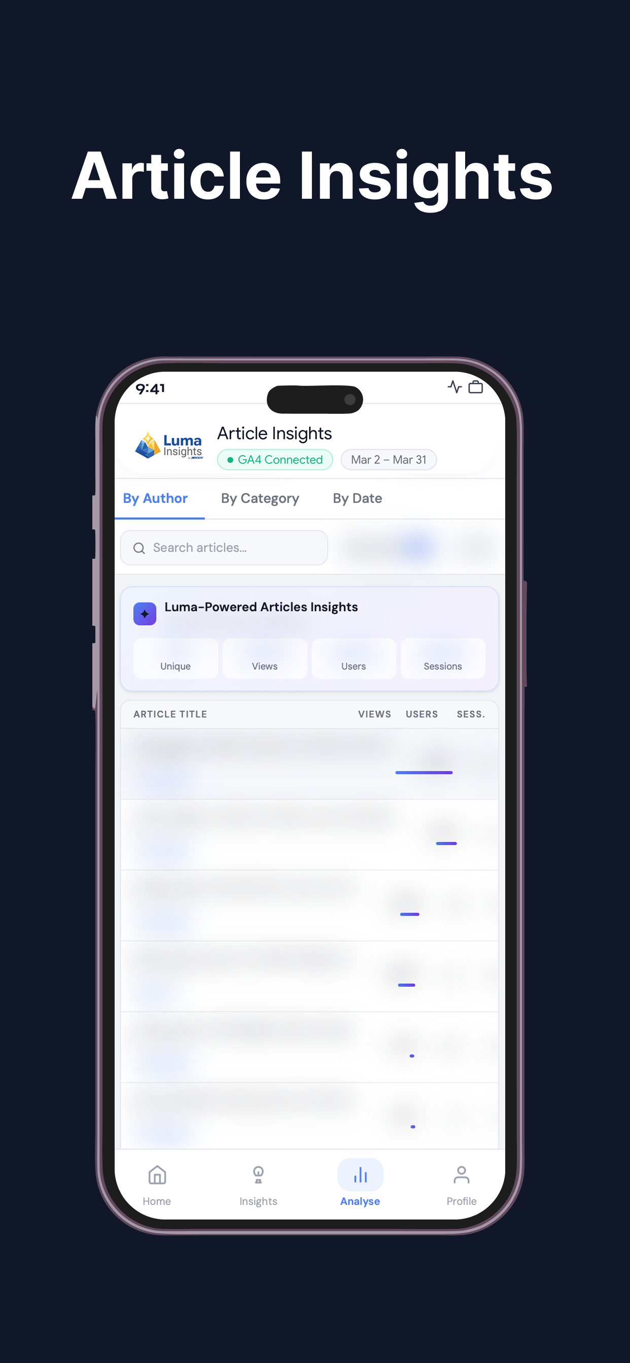 Luma Insights By Mediology