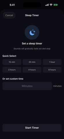 DreamNoise: Sleep & Focus screenshot