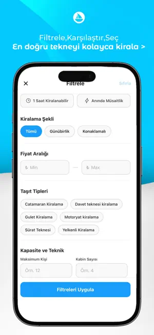 Yatport - Yat&Tekne Kiralama screenshot 4