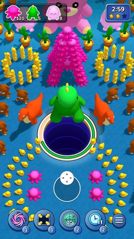 Hole Rush: Jogo Clássico screenshot 5