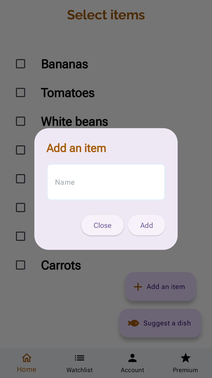 Ingredify - Food scanner