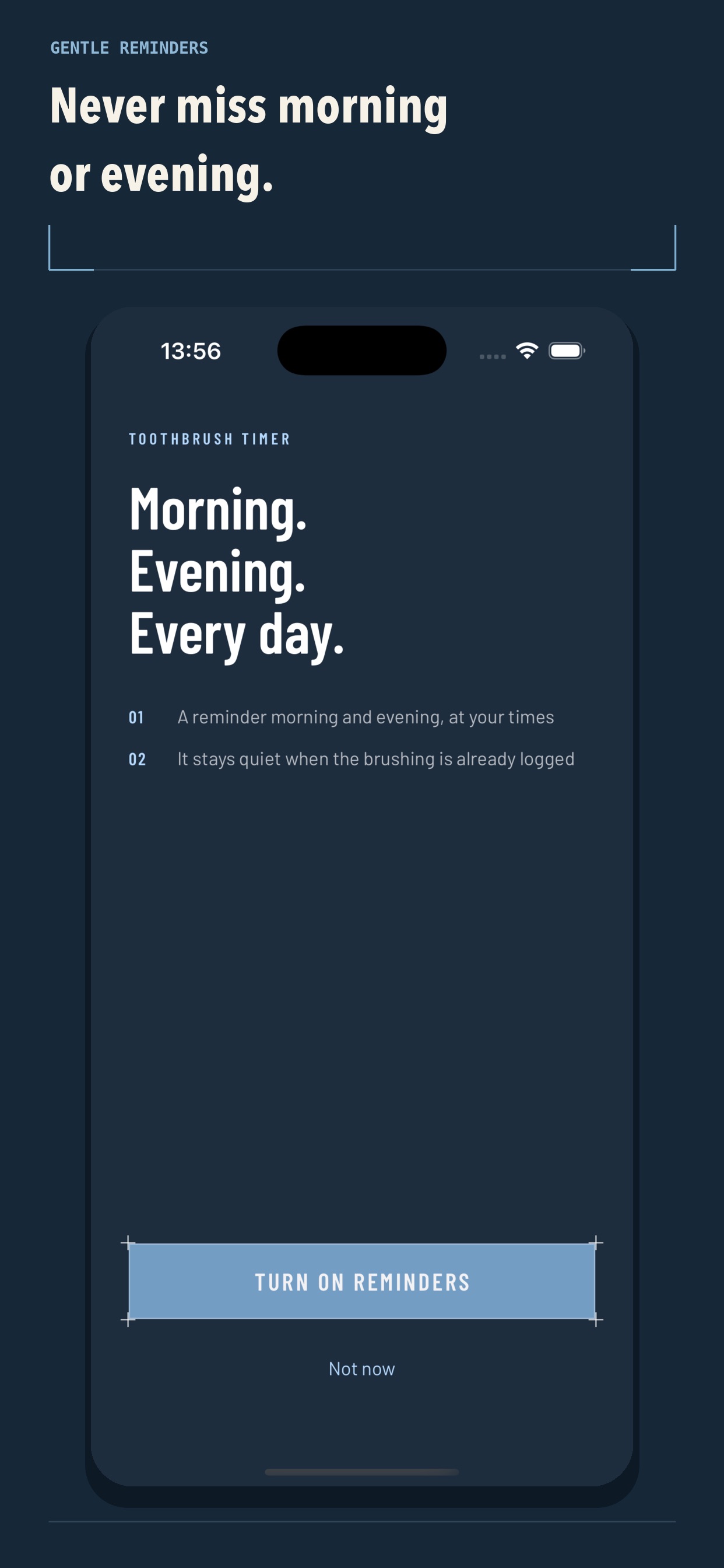 Screenshot 3 of Brushly: Toothbrush Timer