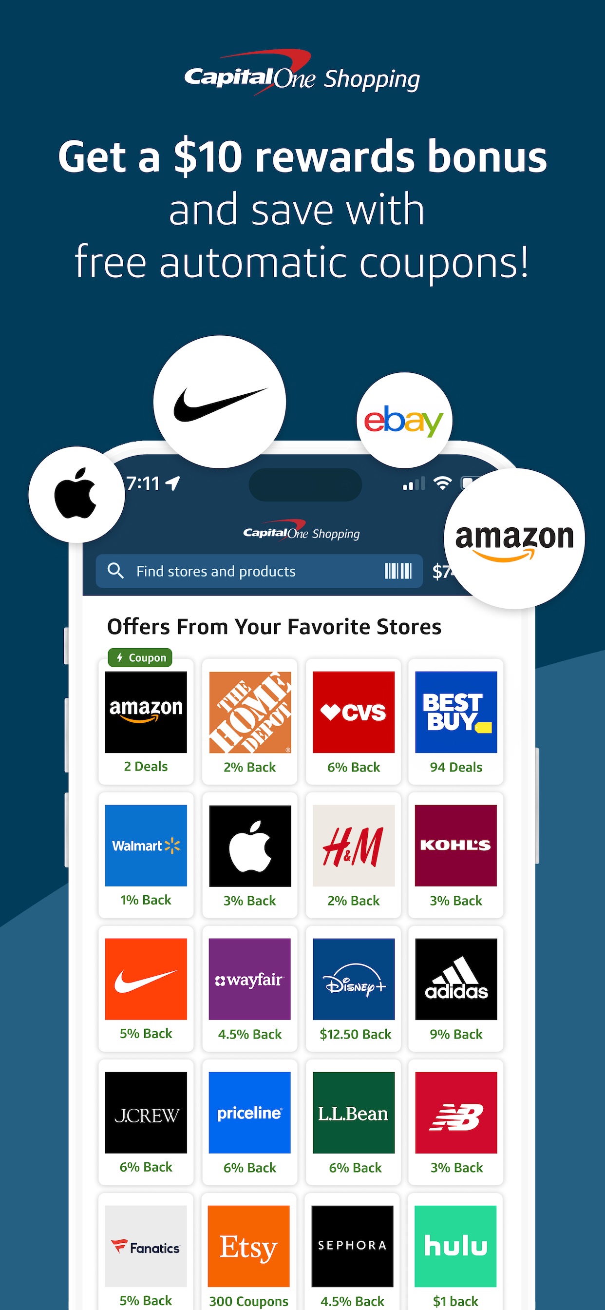 Capital One Shopping: Save Now screenshot 1