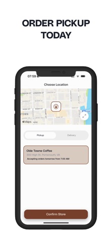 Olde Towne Coffee iPhone screenshot