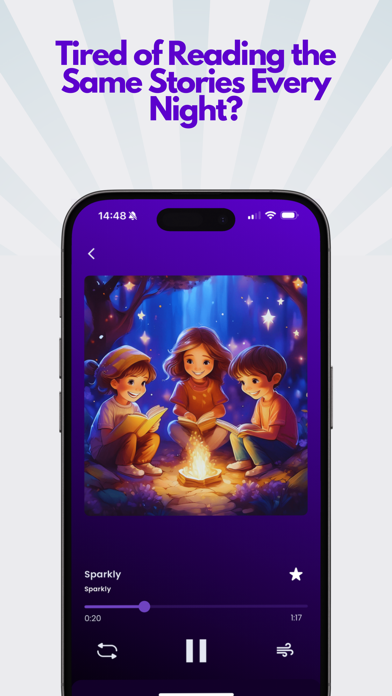 Sparkly : AI Story Teller Screenshot