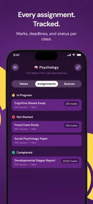 upnext: Student Planner screenshot 3