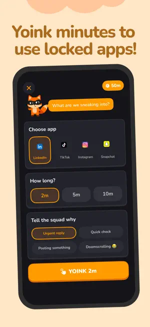 Yoink: Shared Screen Time screenshot 2