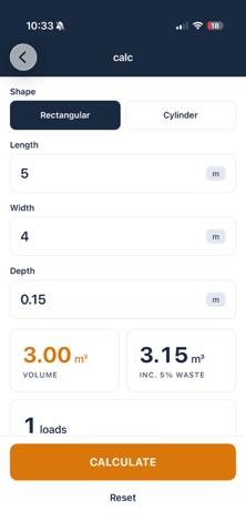 Datum: The Builders Calculator screenshot