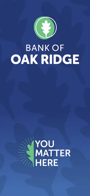Bank of Oak Ridge Mobile screenshot 1