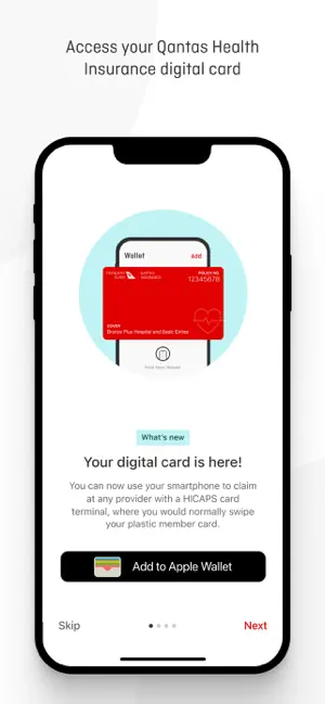 Qantas Wellbeing iPhone screenshot 5