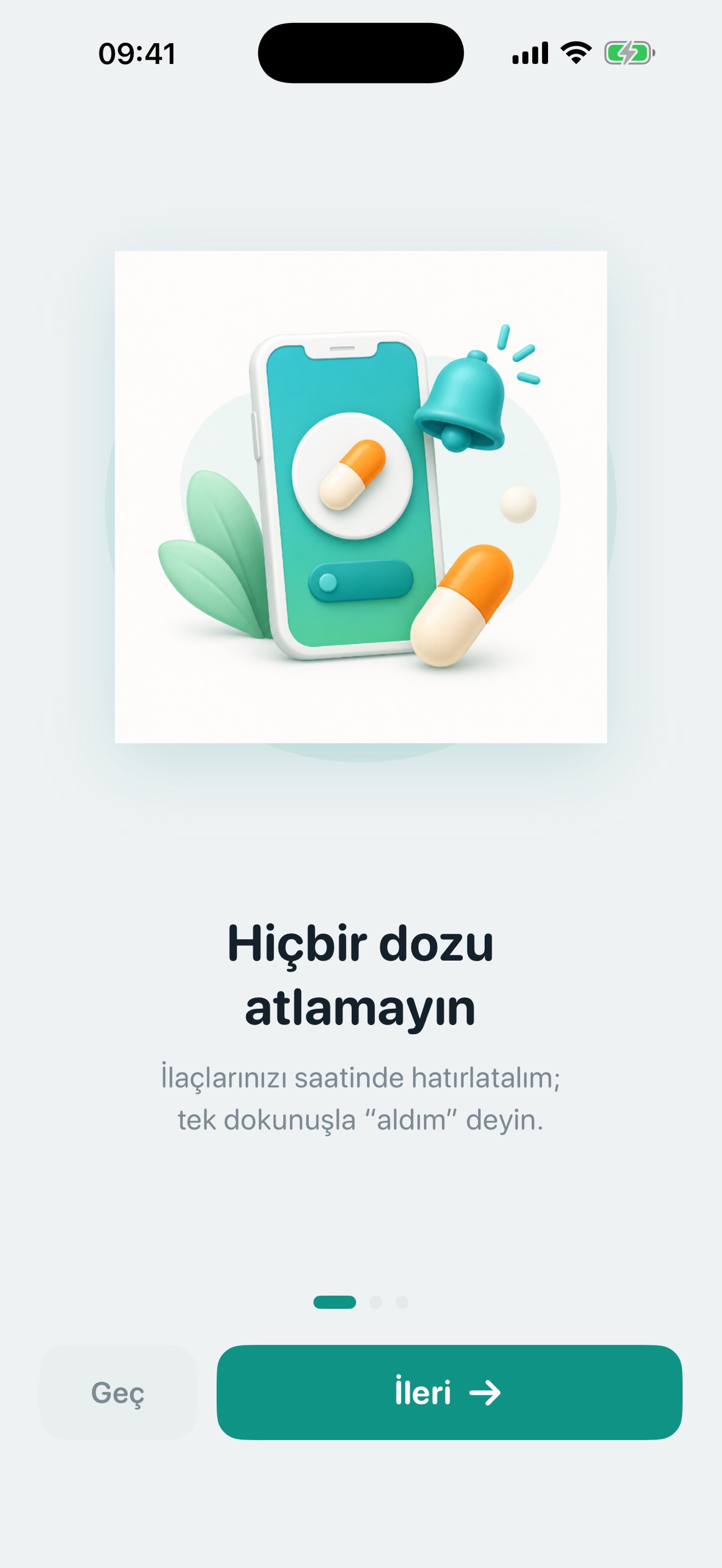 Screenshot 3 of İlaç Saati: Hatırlatıcı