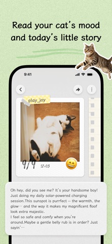 Meowcard AI: Cat Mood Diary screenshot