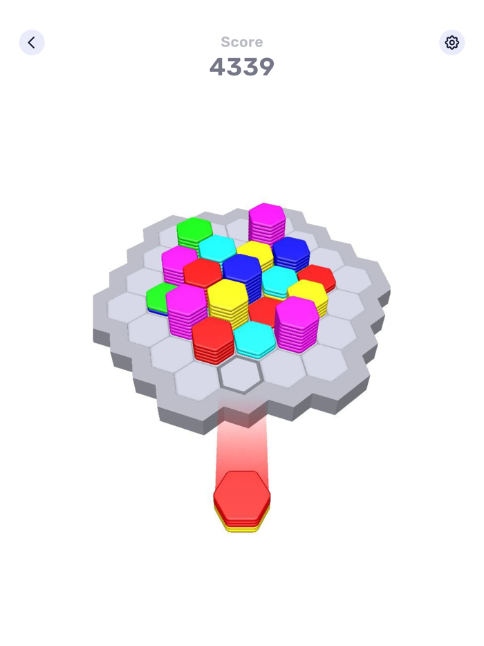 Hexa Block Drop - Color Sort