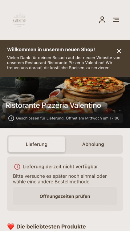 RISTORANTE PIZZERIA VALENTINO