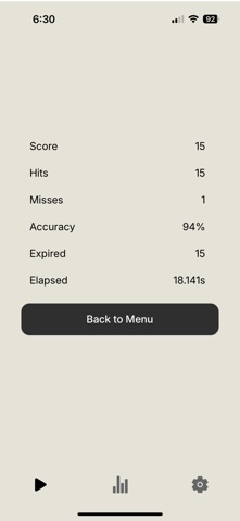 Tap: Speed Challenge iPhone screenshot