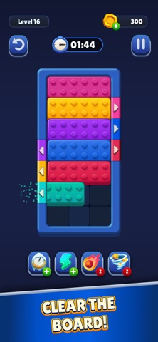Color Block Crush: Fun Game iPhone screenshot