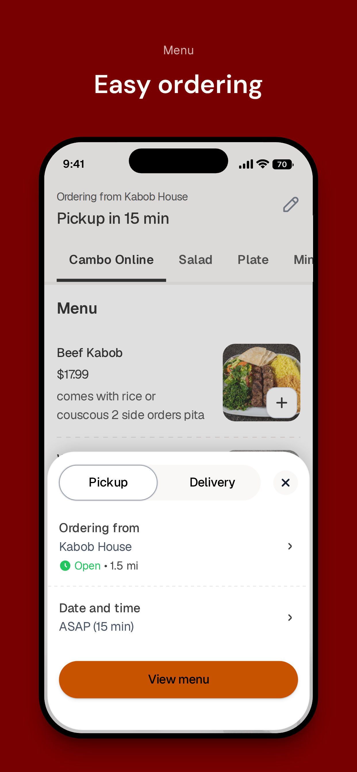 Kabob House CA screenshot 3