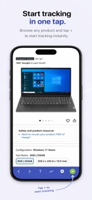 Price Tracker · Reprice screenshot