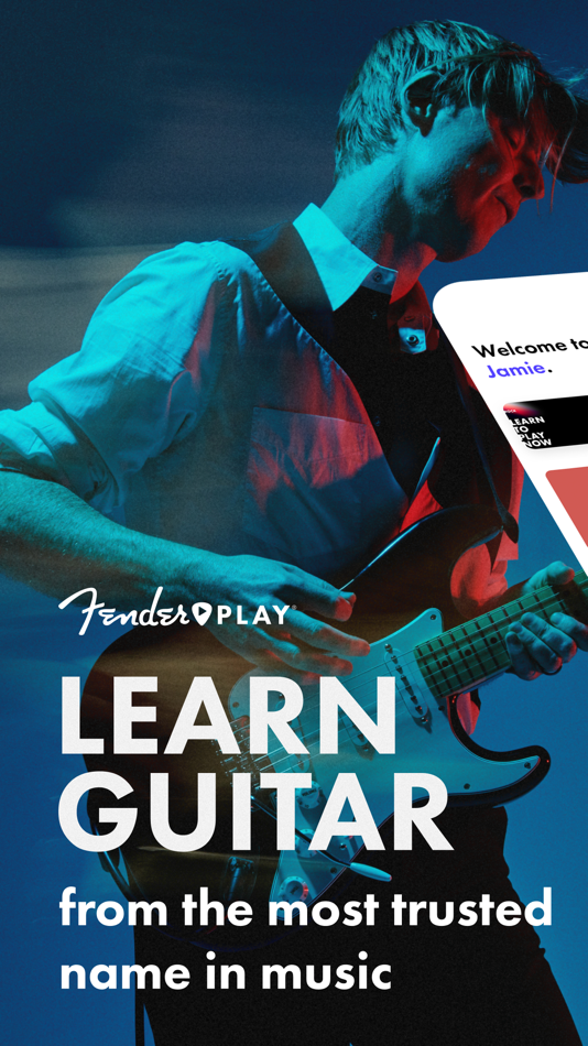 #1. Fender Play: Learn Guitar (iOS) 由: Fender Digital