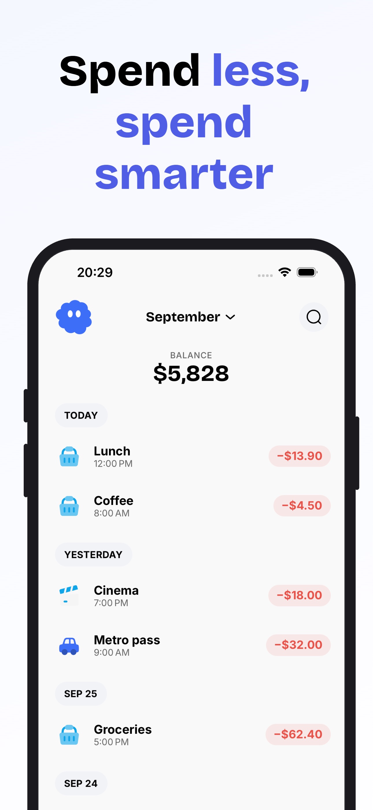 Screenshot 4 of Shapie - Budgeting Buddy