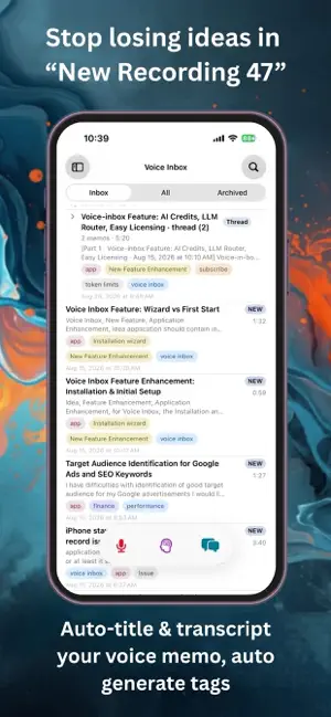 Private Voice Inbox screenshot 2