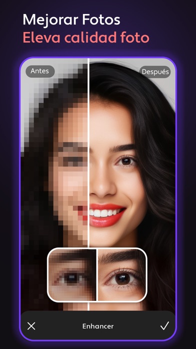 Cosmo: Pelo IA, Editor Cabello screenshot 4