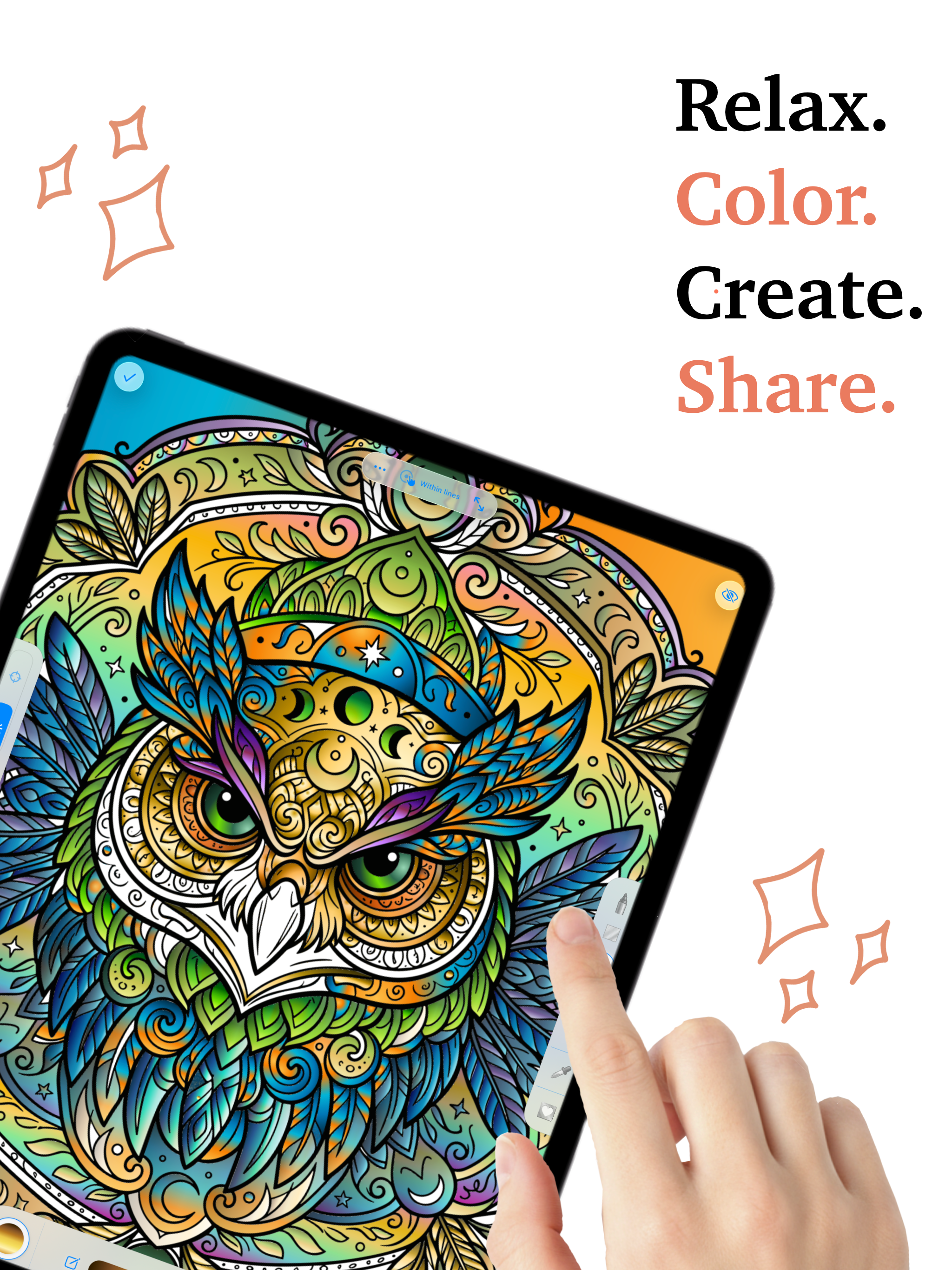 Adult Coloring Book - Pinta screenshot 15