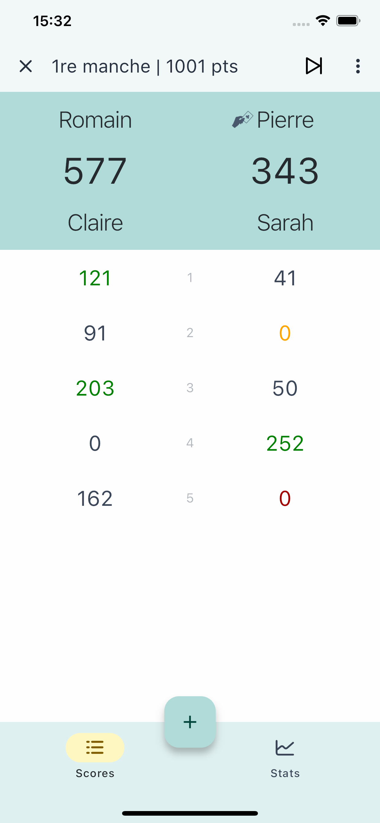 Compteur Belote & Coinche