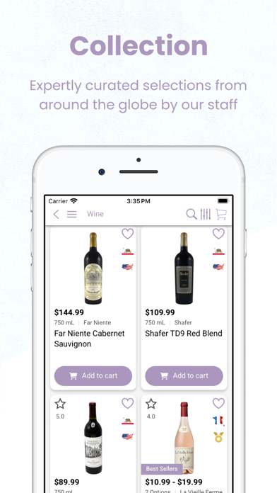 Bin 70 Wine Screenshot