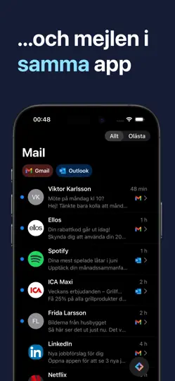 Captura de pantalla de Unora en iPhone 2