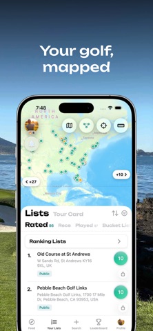 Grassy: Rank Golf Courses screenshot