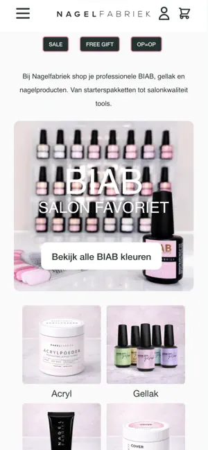 Nagelfabriek screenshot 1