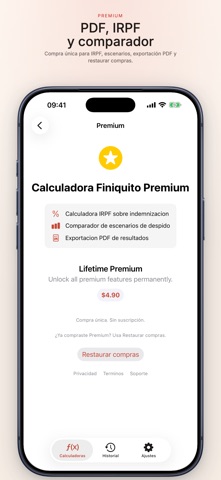Calculadora Finiquito Screenshot 5 of 5