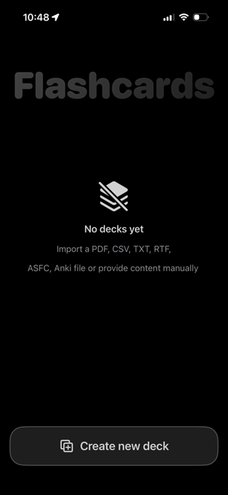 Flashcards - Swipe & Learn Screenshot 1 of 5